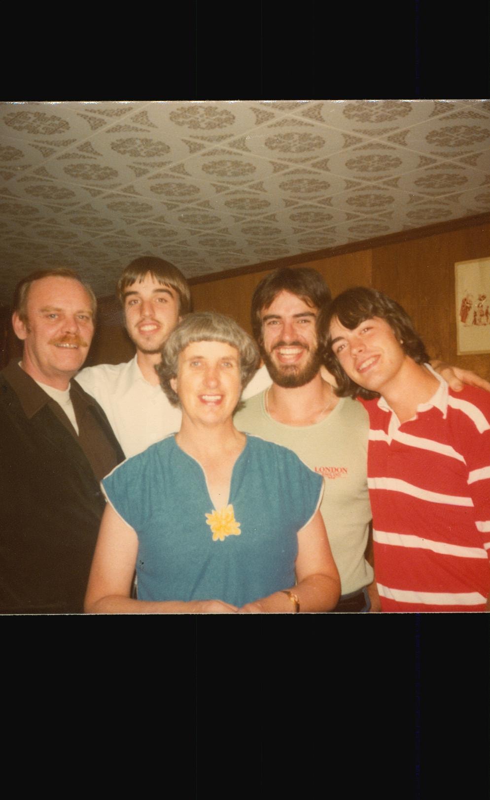 Helyar family photo, 1970s