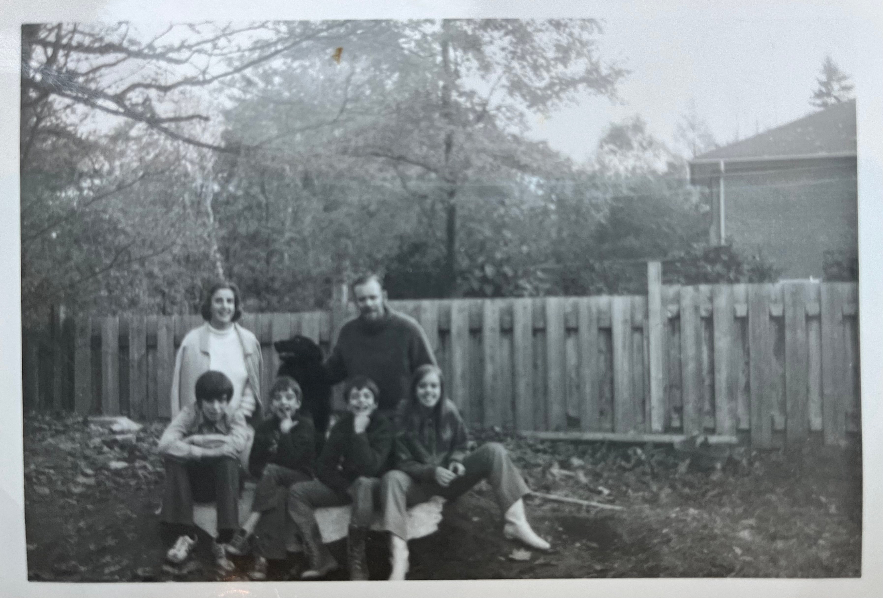 Helyar family photo, 1970s